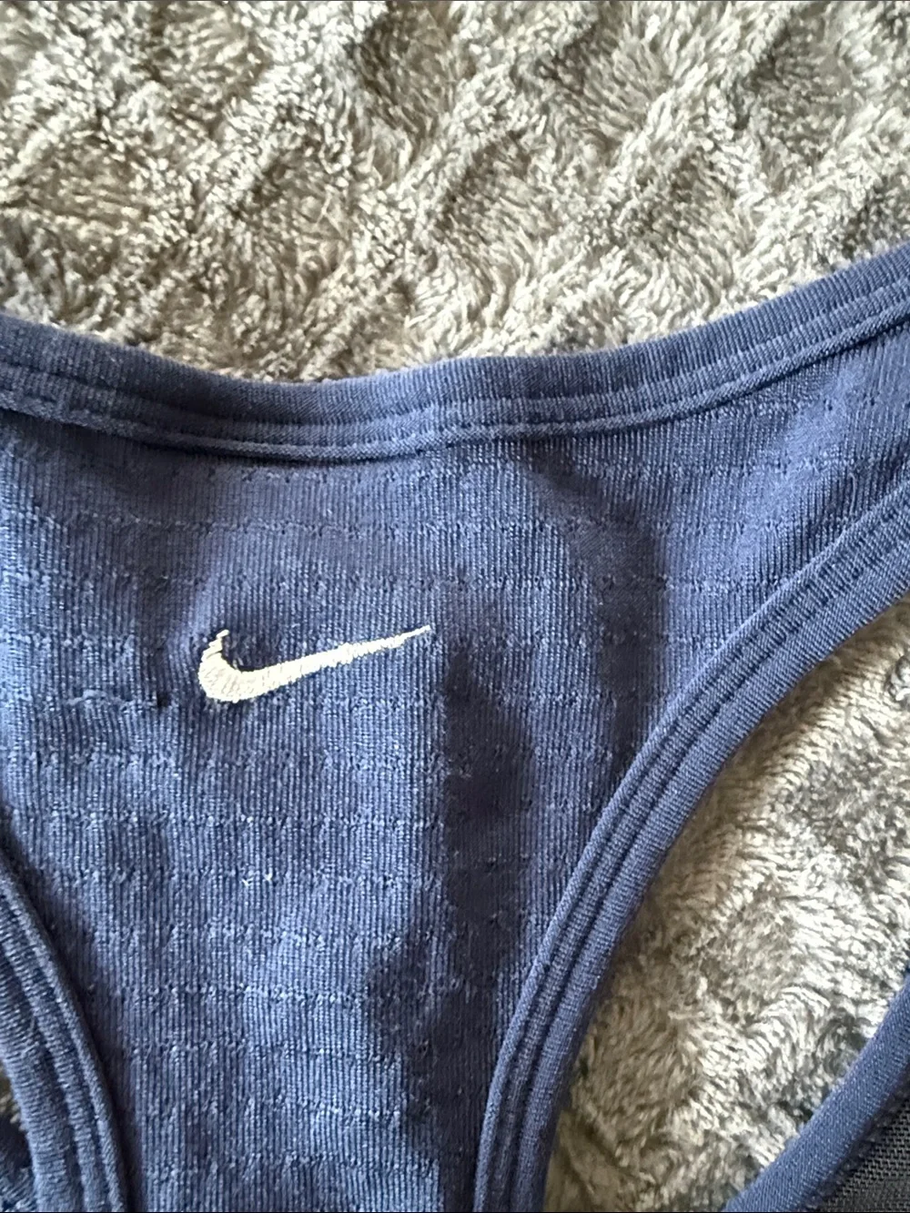 Nike Blue Racerback Sports Tank Top